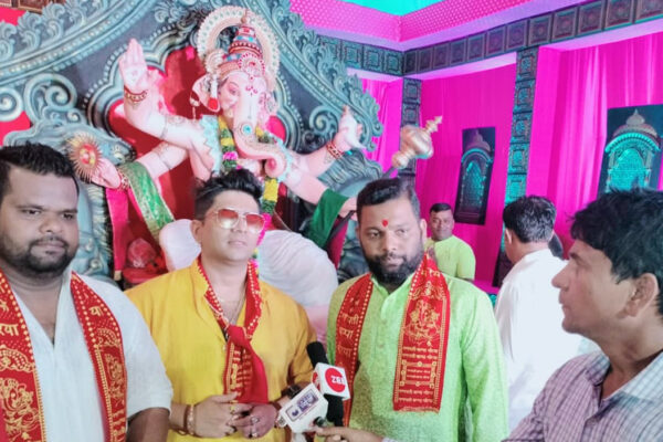 Ganesh Mahotsav 2024: Zhunzar Pratishthan Ganeshutsav Mandal and Negi's Studios Pvt. Ltd. Inaugurate 11-Day Celebration in Mumbai